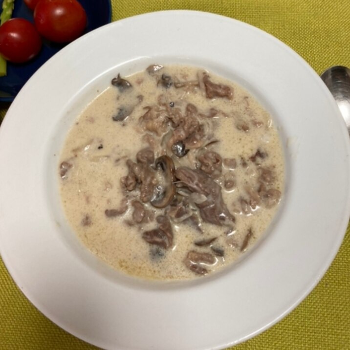 うちのおかず ビーフストロガノフ